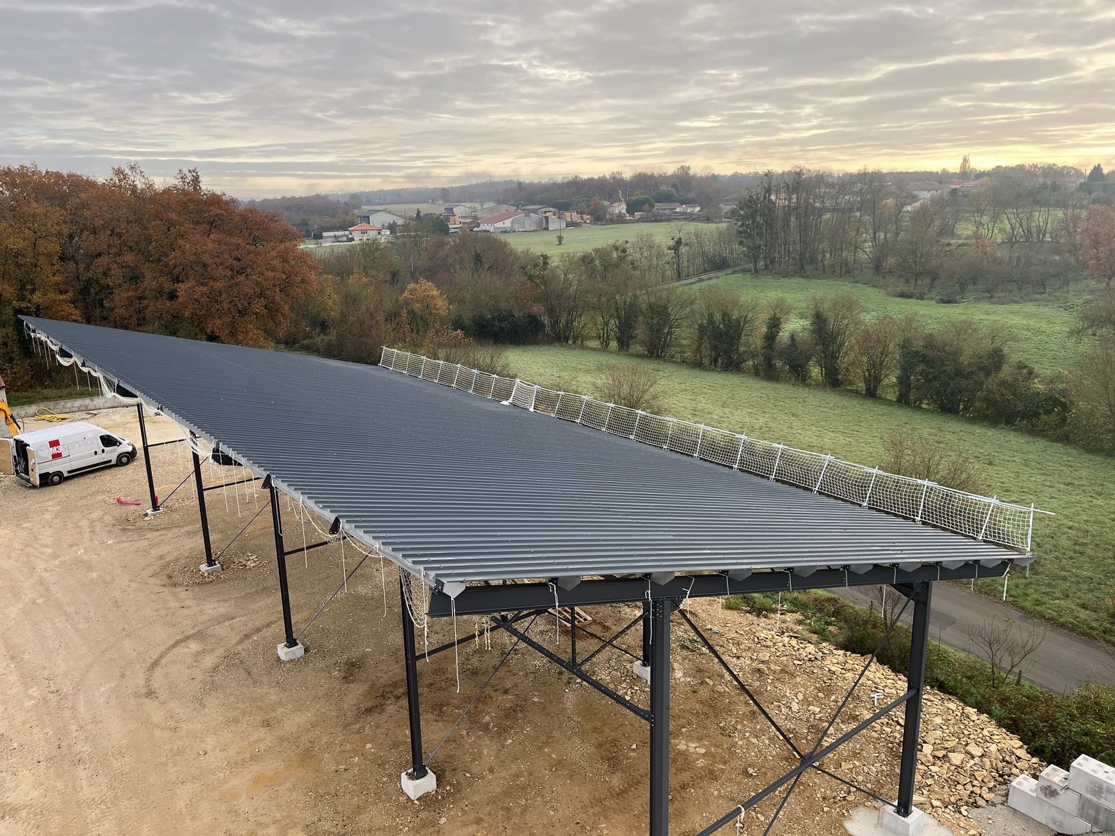 Installation photovoltaïque à Nanteuil-en-Vallée (16)